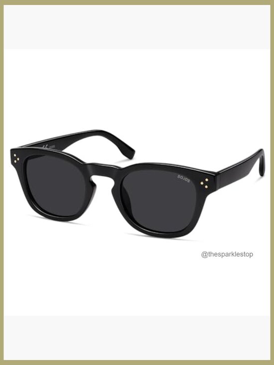 Retro Vintage Panto Polarized Sunglasses UV400 Protection Polycarbonate Frame main image 6